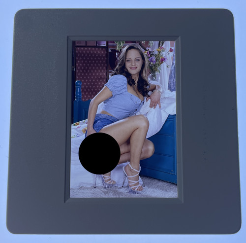 Model vintage 35mm slide - model,