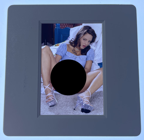 Model vintage 35mm slide - model,