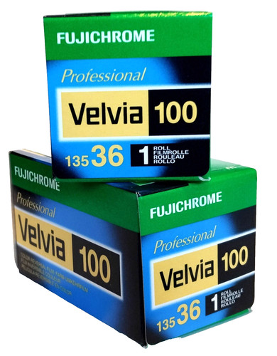 Fuji fujichrome velvia 100 - x,
