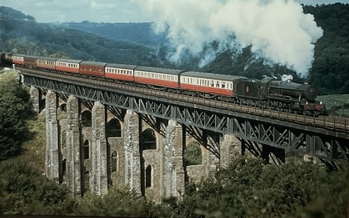 35mm slide gwr loco 1004 - 35mm, no.1004