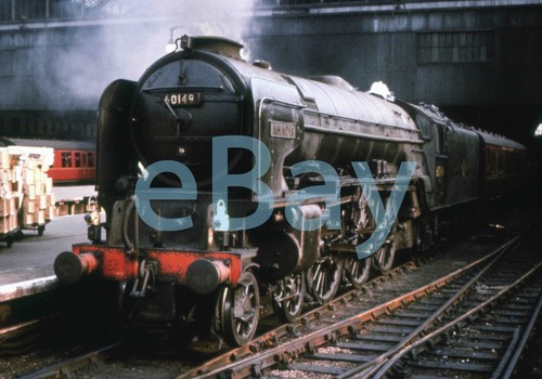 35mm railway slide - slide, steam
